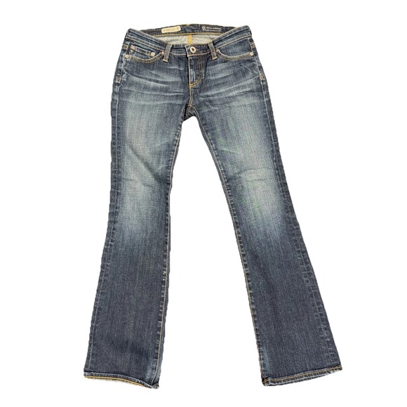 Ag Adriano Goldschmied Denim - AG Adriano Goldschmied The Angelina Petite Bootcut Jeans Dark Wash Size 25R